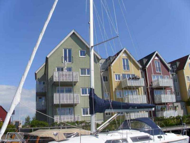 Ferienwohnung Marina Am Ryck Greifswald Exterior foto