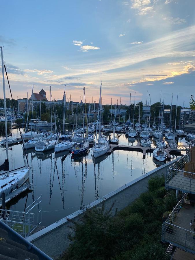 Ferienwohnung Marina Am Ryck Greifswald Exterior foto
